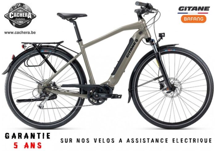 VTC Électrique Gitane E-Verso Steps D9 Shimano Alivio 9V